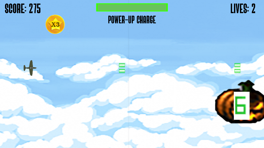 Sky Pumpkins Gameplay Screenshot